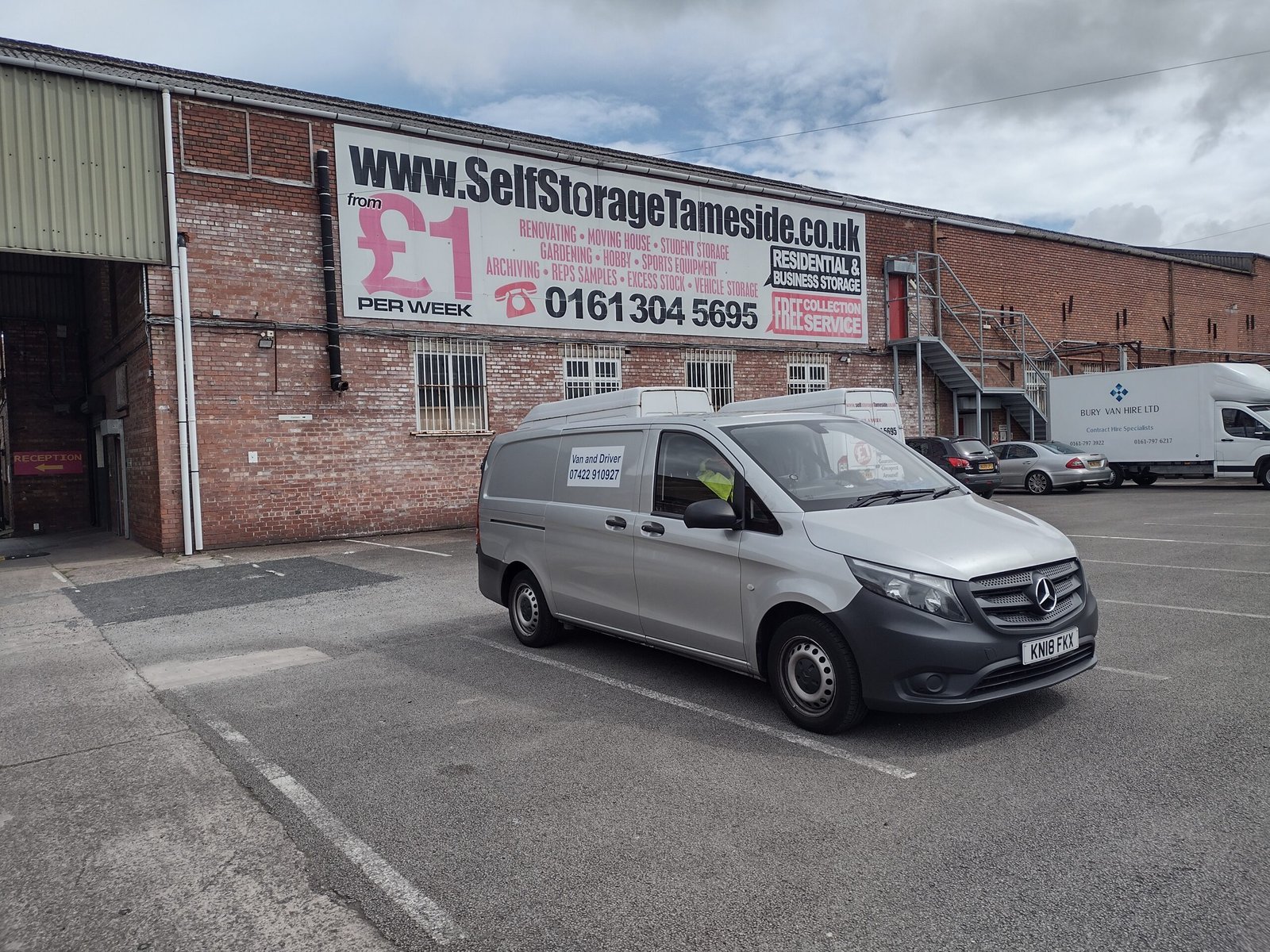 Delivery Van and Driver For Hire
